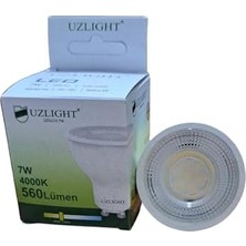 Adet 7W 4000K GU10 Duy 38° Gün Işığı LED Spot Ampul Uzlıght