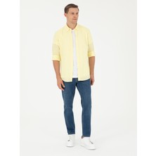 Cacharel Erkek Lacivert Slim Fit Pamuk Karışımlı Jean Pantolon 50293279-VR033