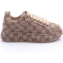 Guja Kadın Spor Ayakkabı Camel Renkli 25Y451 Konforlu Taban Tipi ve Şık Tasarım