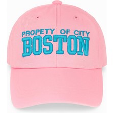 Boston Şapka Erkek Kadın Unisex Nakışlı Pamuklu Ayarlanabilir Beyzbol Kep Spor Şapka
