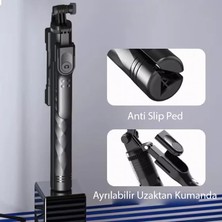 Ally K28 Uzaktan Kumandalı Canlı Yayın Bluetooth Standlı Selfie Çubuğu Tripod- - MBN3228-7608