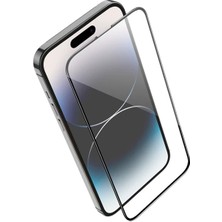 Hoco Guardian Shield Series iPhone 15 5d Tempered Kırılmaz Cam Ekran Koruyucu 10 A - 1OL3428-9024