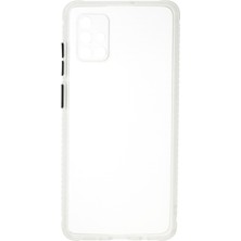 Newface Samsung Galaxy A71 Kılıf Miami Şeffaf Silikon  - Şeffaf 11