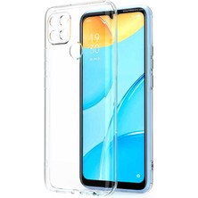 Oppo A15 Uyumlu Kamera Korumalı Yumuşak Dokulu ve Şık Koruma Şeffaf Kılıf