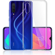 Xiaomi Mi A3 Uyumlu Kamera Korumalı Yumuşak Dokulu ve Şık Koruma Şeffaf Kılıf
