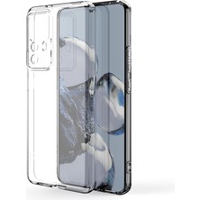 Xiaomi Mi 12T Uyumlu Kamera Korumalı Yumuşak Dokulu ve Şık Koruma Şeffaf Kılıf