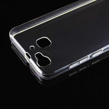 Huawei G8 Uyumlu Kamera Korumalı Yumuşak Dokulu ve Şık Koruma Şeffaf Kılıf