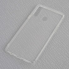 Samsung Galaxy A20S Uyumlu Kamera Korumalı Yumuşak Dokulu ve Şık Koruma Şeffaf Kılıf