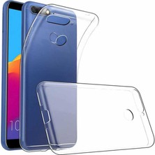 Huawei Y6 2018 Uyumlu Kamera Korumalı Yumuşak Dokulu ve Şık Koruma Şeffaf Kılıf