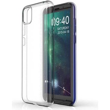 Huawei Y5P Uyumlu Kamera Korumalı Yumuşak Dokulu ve Şık Koruma Şeffaf Kılıf