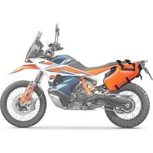 Rhinowalk Su Geçirmez Motosiklet Çantası (M Beden) 9+9=18LITRE Hacim Turuncu Renk