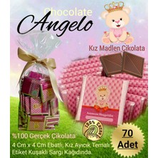 BSC Chocolate Angelo 72 Adet Figürlü Kuşak Sargılı Kız Bebek Çikolatası