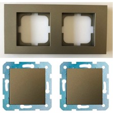 Ovivo Grano Antrasit Ikili Set - Anahtar - Anahtar