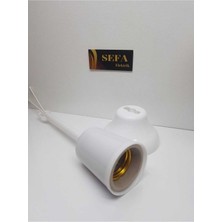 Tij Duy Muhafazalı Porselen Duy Bakır Kablolu Sefa Elektrik