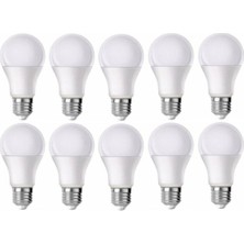 15W LED Ampul E27 Beyaz 10'lu Paket