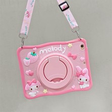 Apple iPad Air 3 / Pro 10.5 Kılıf Cute Dolls Standlı Eğlenceli 3D Karekterli Çocuk Kılıfı A2152 A2123 A2153 A2154 A1701 A1709 A1852