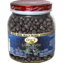Öncü Siyah Yaglı Zeytin M-S 261-320 1 kg Pet Kavanoz
