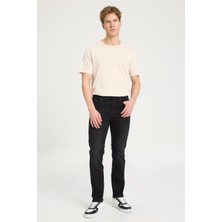 Arizona Straight Fit Normal Bel Denim Esnek Jean Kot Pantolon