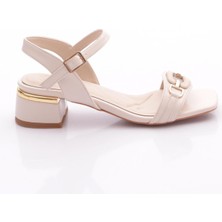 Dgn 105 Kadin Bilekten Bağlamali Kemerli Sandalet