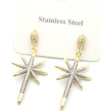 Kutup Yıldızı Küpe - Altın