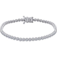 Sirius Pırlanta Frezya Pırlanta Su Yolu Bileklik 0423B0013