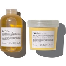  Davines Dede Orta ve Ince Saçlar Için Günlük Arındırıcı Şampuan 250 ml ve Saç Kremi 250 ml  Trusty 191