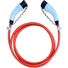  BYCO-22T2-TB-4 22KW Destekli 4m Turuncu Elektrikli Araç Şarj Kablosu