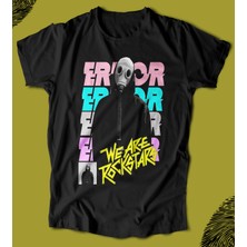 Butişört 'we Are Rock Stars' Baskılı 'regular-Fit' Unisex Tişört