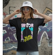 Butişört 'we Are Rock Stars' Baskılı 'regular-Fit' Unisex Tişört
