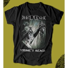 Butişört 'be'lakor - Stones's Reach'  Baskılı 'regular-Fit' Unisex Tişört
