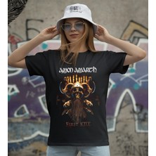 Butişört 'amon Amarth - First Kill‘  Baskılı 'regular-Fit' Unisex Tişört