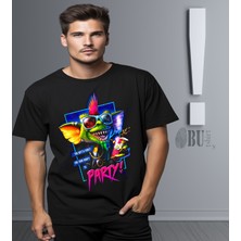 Butişört 'gremlins - Party'  Baskılı 'regular-Fit' Unisex Tişört
