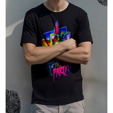 Butişört 'gremlins - Party'  Baskılı 'regular-Fit' Unisex Tişört