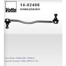 Votto 14-2406 Stabilizer Z Rotu Astra H 04- Zafira Zf Tıp