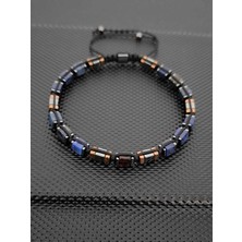 Küp Lapis Lazuli 4-5 Mm-Damla Kehribar Doğaltaş Bileklik Takı Aksesuar