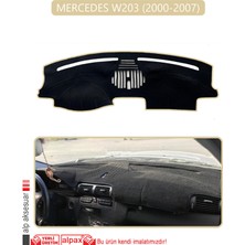 Mercedes W203 2000-2007TORPİDO Koruma Halısı Bej Kenar