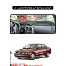 Mıtsubıshı Carısma Büyük Ekran Torpido Koruma Halısı Siyah Kenar