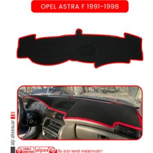 Opel Astra F 1991-1998TORPİDO Koruma Halısı Kırmızı Kenar