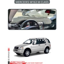 Mercedes W163 M Classtorpido Koruma Halısı Gri Kenar