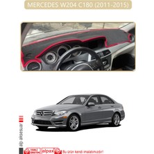 Mercedes W204 C180 2011-2015TORPİDO Koruma Halısı Bej Kenar