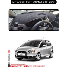 Mıtsubıshı Colt Ekranlı 2004-2013TORPİDO Koruma Halısı Siyah Kenar