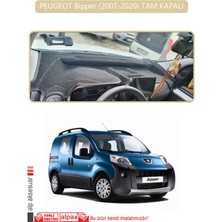 Peugeot Bipper (2007-2020) Tam Kapalıtorpido Koruma Halısı Bej Kenar