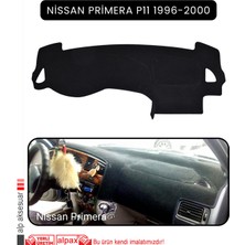 Nissan Primera P11 1996-2000TORPİDO Koruma Halısı Siyah Kenar