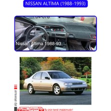 Nissan Altima 1988-1993TORPİDO Koruma Halısı Mavi Kenar