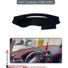 Seat Cordoba (1998-2001)TORPİDO Koruma Halısı Gri Kenar