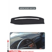 Mercedes W124TORPİDO Koruma Halısı Gri Kenar