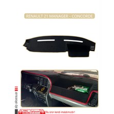 Renault 21 Manager - Concordetorpido Koruma Halısı Bej Kenar