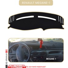 Renault Megane-1torpido Koruma Halısı Bej Kenar