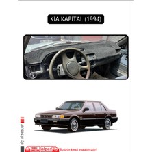 Kia Kapital 1994TORPİDO Koruma Halısı Siyah Kenar