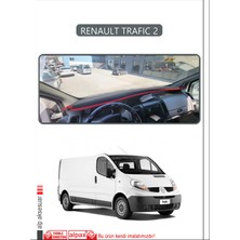 Renault Trafıc 2torpido Koruma Halısı Gri Kenar